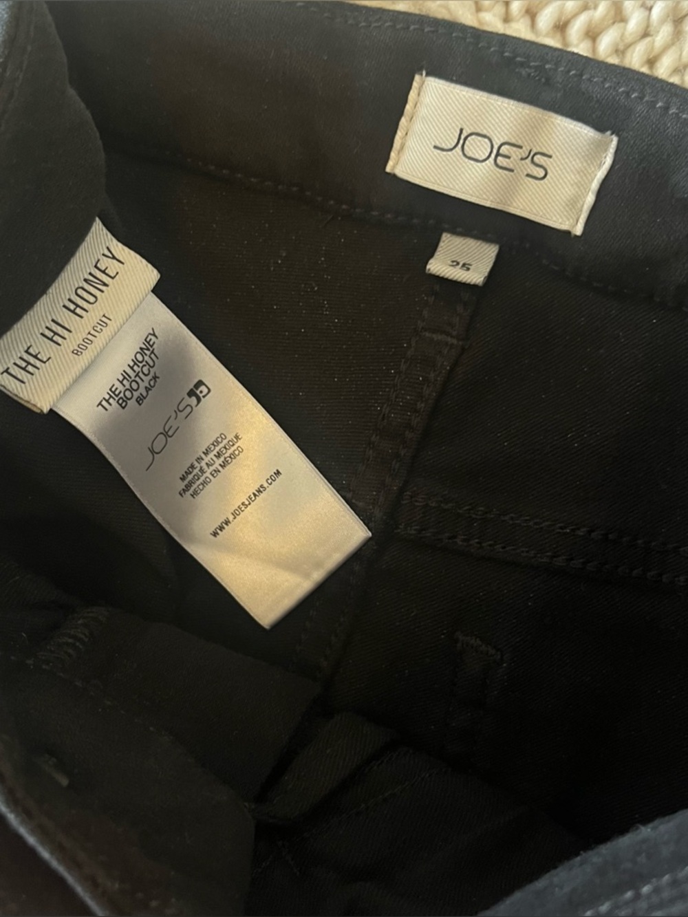 Joe’s The High Honey Bootcut Jeans SZ 25 - Picture 5 of 6